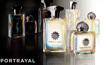 Amouage launches fragrances Portrayal Man and Woman 